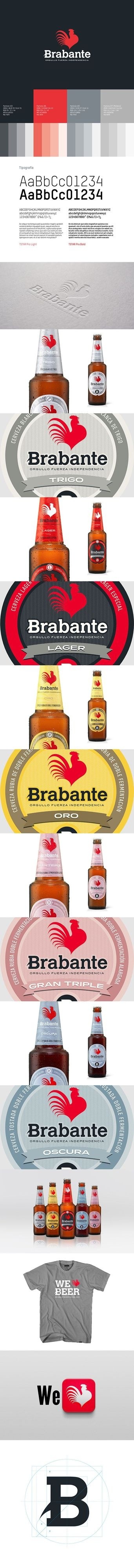 Brabante new visual identity and branding | Designer: Tritone PD #branding #packaging #design #graphic #logo