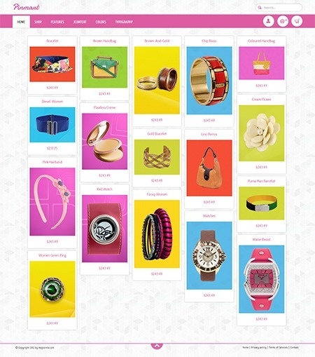 pinterest virtuemart Template #template #responsive #virtuemart #pinterest
