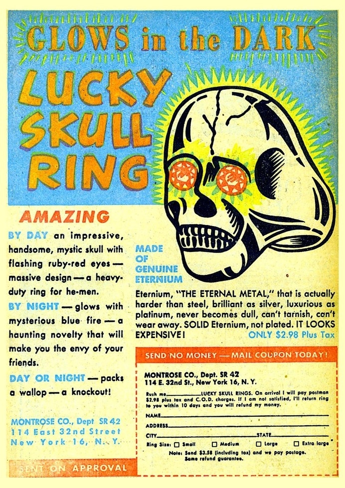 old ad #skull