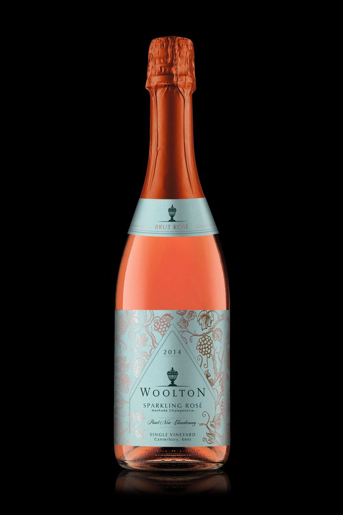 Woolton Sparkling Rosé — The Dieline | Packaging & Branding Design & Innovation News