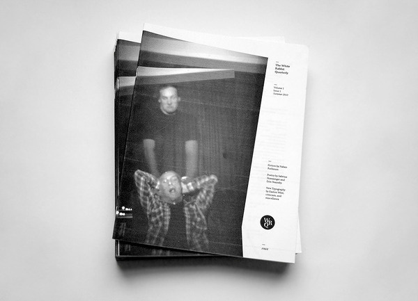 White Rabbit Quarterly #layout