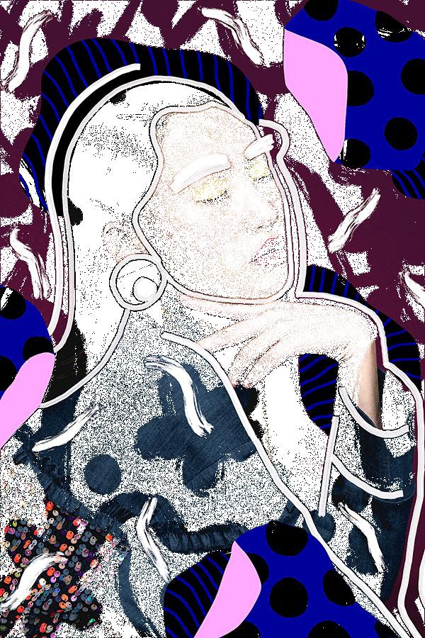BOLD COLORS AND ABSTRACT SHAPES - Undorable advertising campaign www.andreearobescu.com