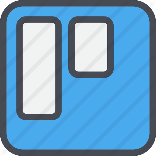 See more icon inspiration related to ui, brands and logotypes, trello, brand, communications, logotype, logo, social network, social media and interface on Flaticon.