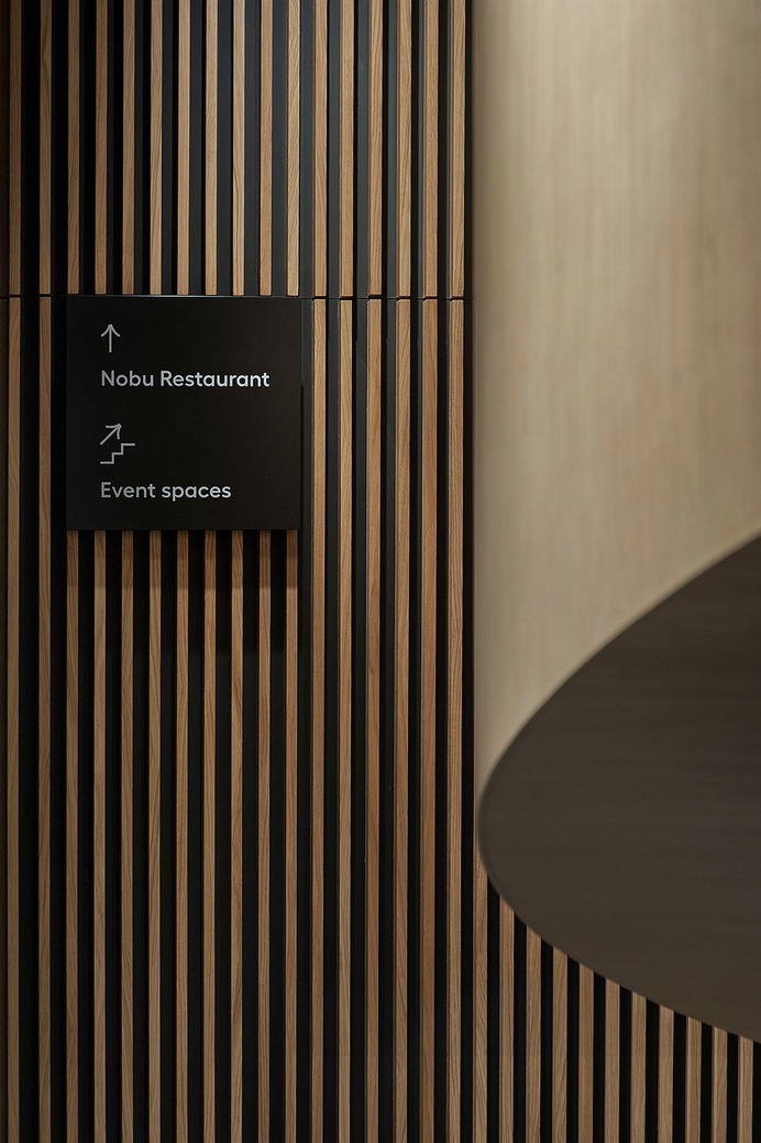 Nobu Warsaw Hotel Wayfinding