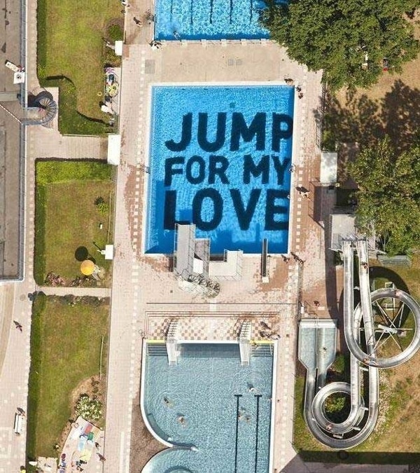 CJWHO ™ (Fresh "Jump for My Love" Project in Wiesbaden by...) #wiesbaden #design #photography #architecture #art #typography