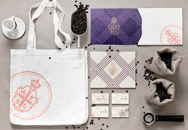 CoffeeHouseLondon #coffee #logo #identity #stationery