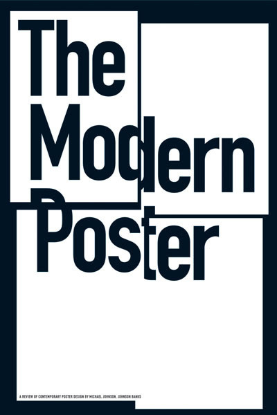 the_modern_poster #white #modern #black #poster #typography