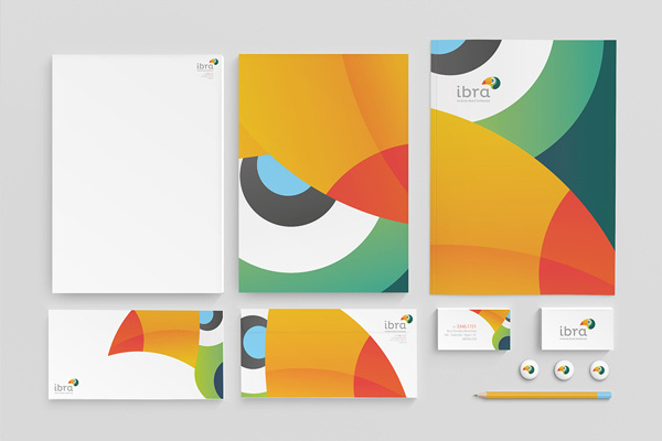 IBRA on Behance #identity #stationery