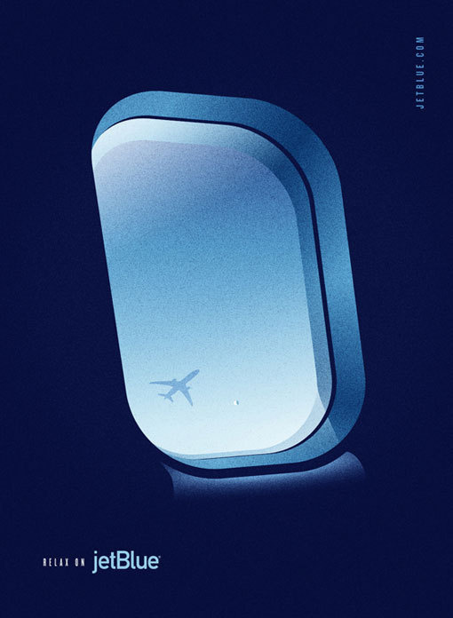 JetBlue Pitch byÂ Lab Partners #illustration #poster #advertising