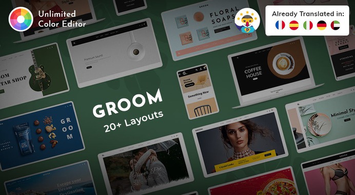 #Groom - #MultiPurpose - #Prestashop #Responsive #Theme | #TemplateTrip #eCommerce #Website #Design #Template