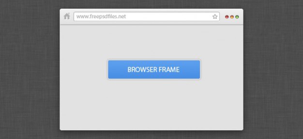 Mini browser frame Free Psd. See more inspiration related to Frame, Browser, Horizontal and Mini on Freepik.