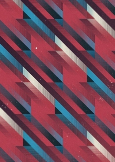 Posters | Sgustok Design #red #geometric #poster #and #blue