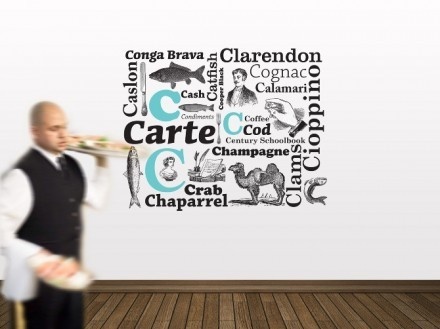 C Food all mural #mural #typography