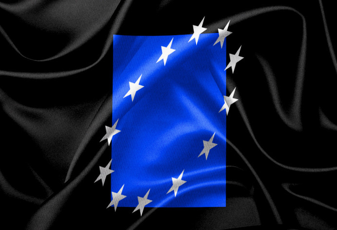 Europe vs America #flag #blue #europa