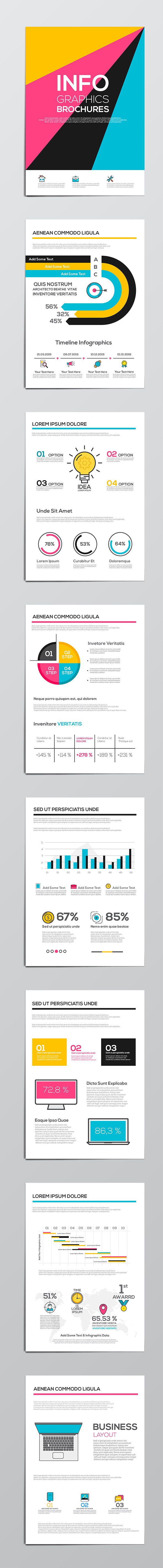 Fun infographics and colors