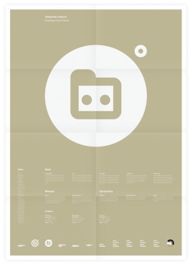 Universal Branding System (Aälejandro Díazs) Poster #inspiration #creative #design #graphic #grid #system #poster #typography