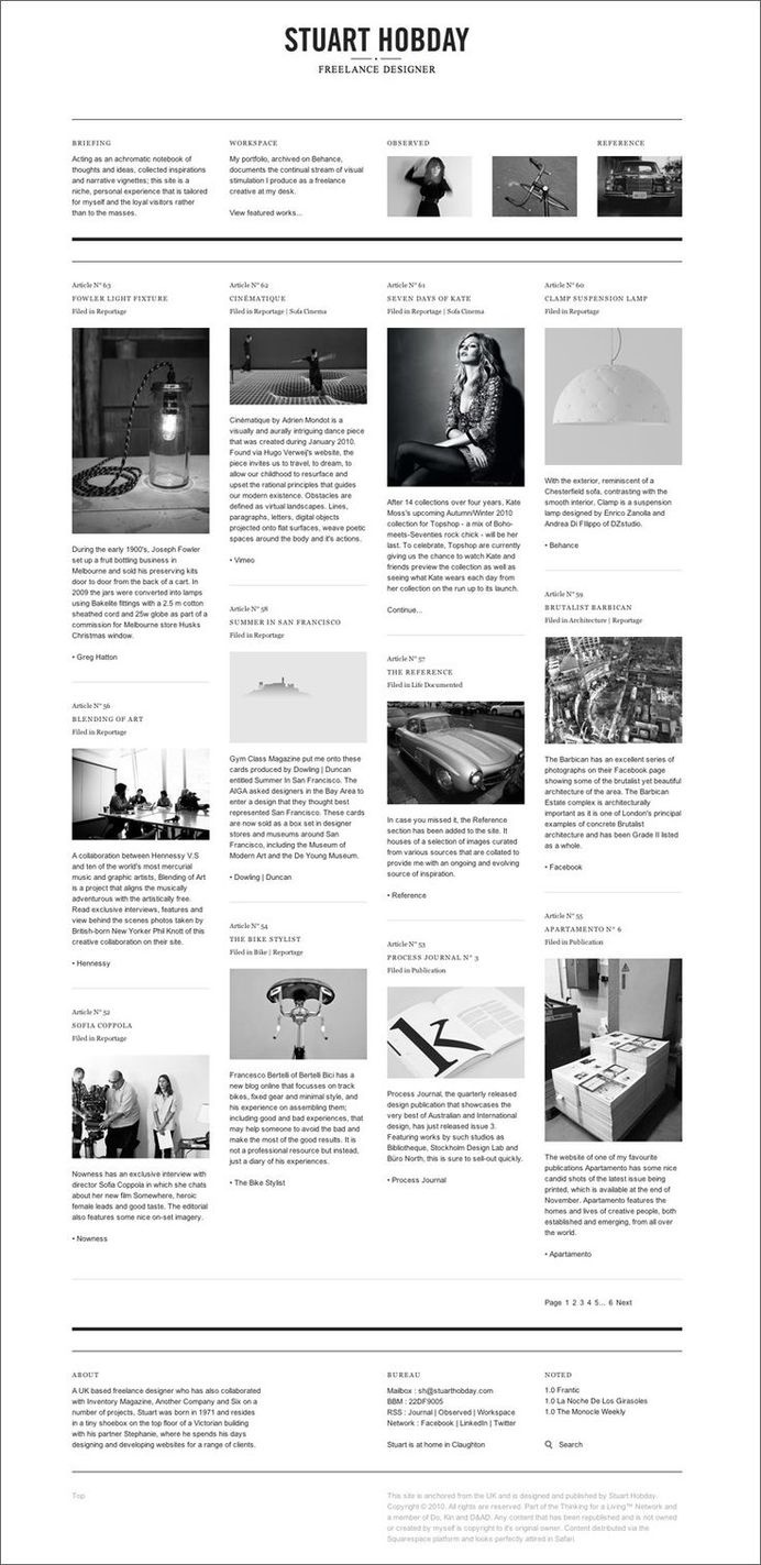 Grid Design References | Abduzeedo Design Inspiration #grid