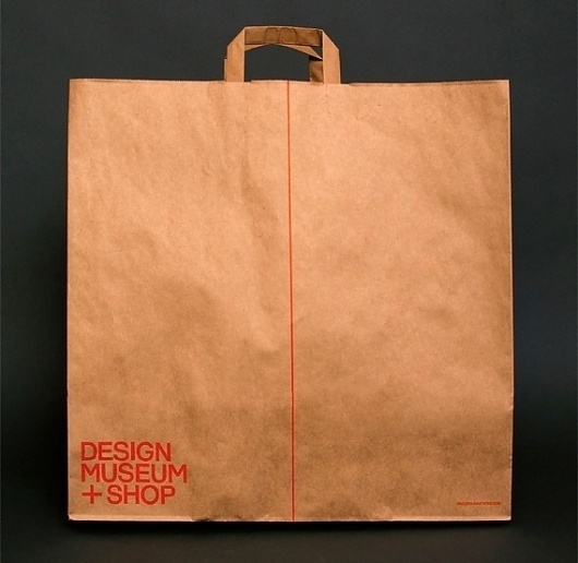 Creative Review - Opinion: the Design Museum Shop identity #bag #design
