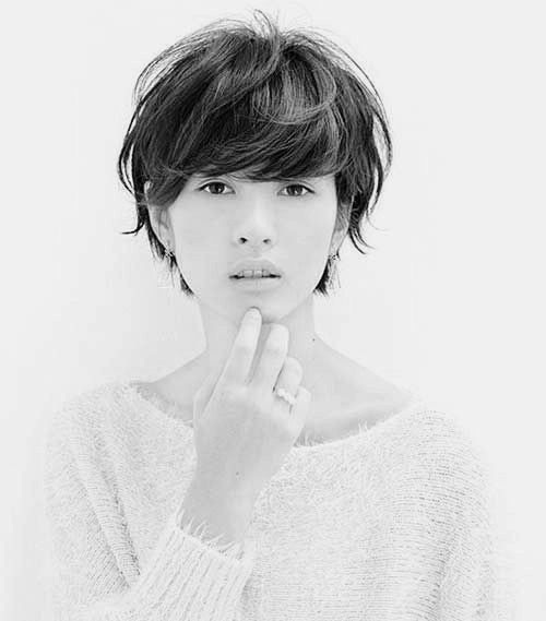 Short Hair with Fringe