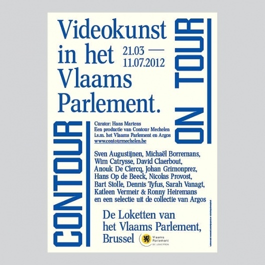 Raf Vancampenhoudt #poster #typography