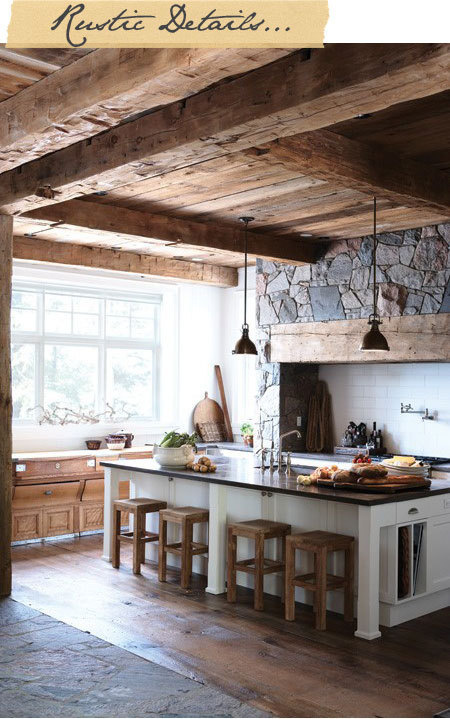 house-and-home #rustic #kitchen #dream #home