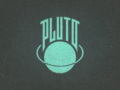 Pluto #globe #saturn #pluto #logo #planet