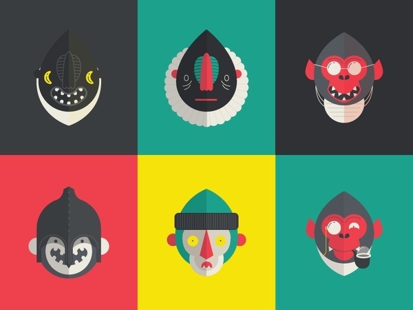 Comic Heads #illustration