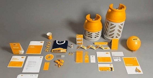 125 Branding Design Inspiration | feel desain #corporate #orange #identity #branding