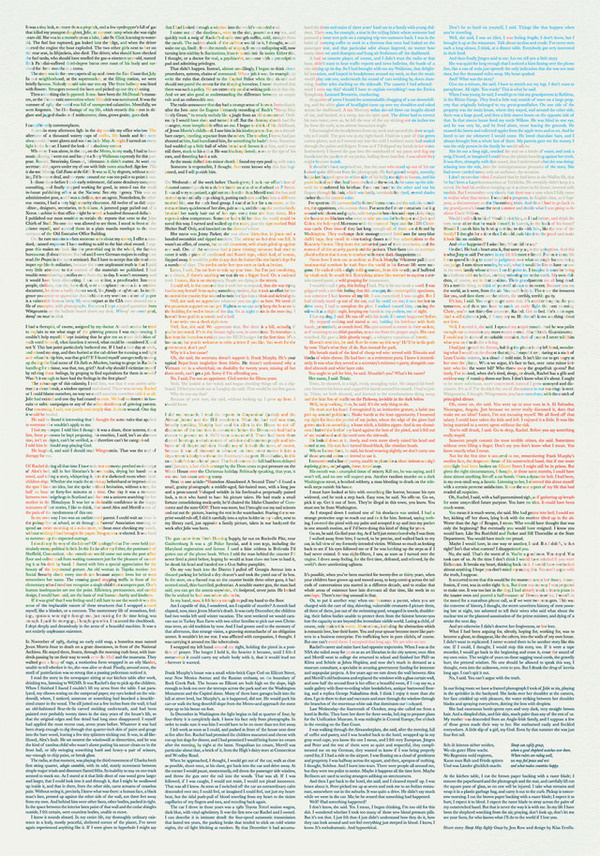 Short Story Poster by Klas Ernflo #color #typography