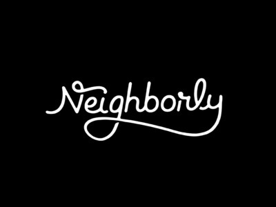 Neighborly Script #type #lettering