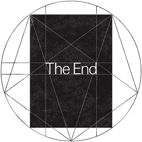 But to me nothing — the negative, the empty — is exceedingly... - but does it float #typographic #illustration #end #monochromatic