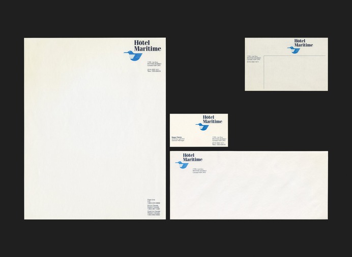 Hôtel Maritime Stationery - Canada Modern