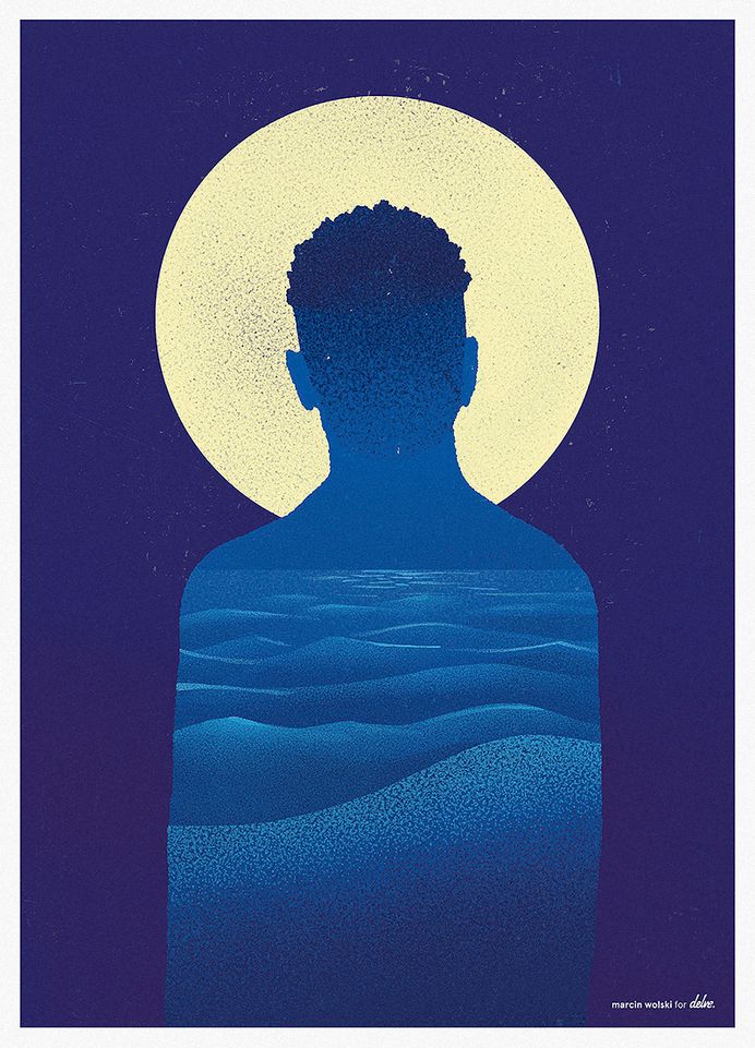 Moonlight / poster for Delve's weekly movie