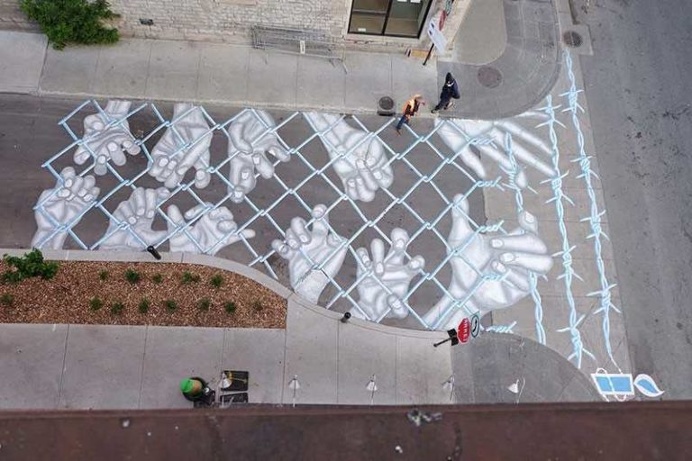 Creative Street Art by Peter Gibson