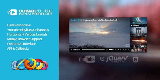 Ultimate Youtube Playlist Video Player