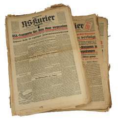 NS-Kurier Stuttgart - a collection of about 750 titles of the pages.