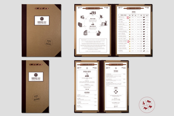 Ponelet Cheese Bar #menu #branding #restaurant