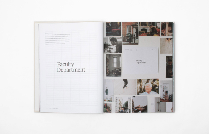 Studio Faculty—Faculty Department by Justin Chung Publication Design
