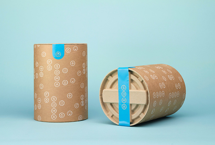 Soma Water by Manual #packaging