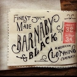 Lovely Clusters #clothing #barnaby #label #typography