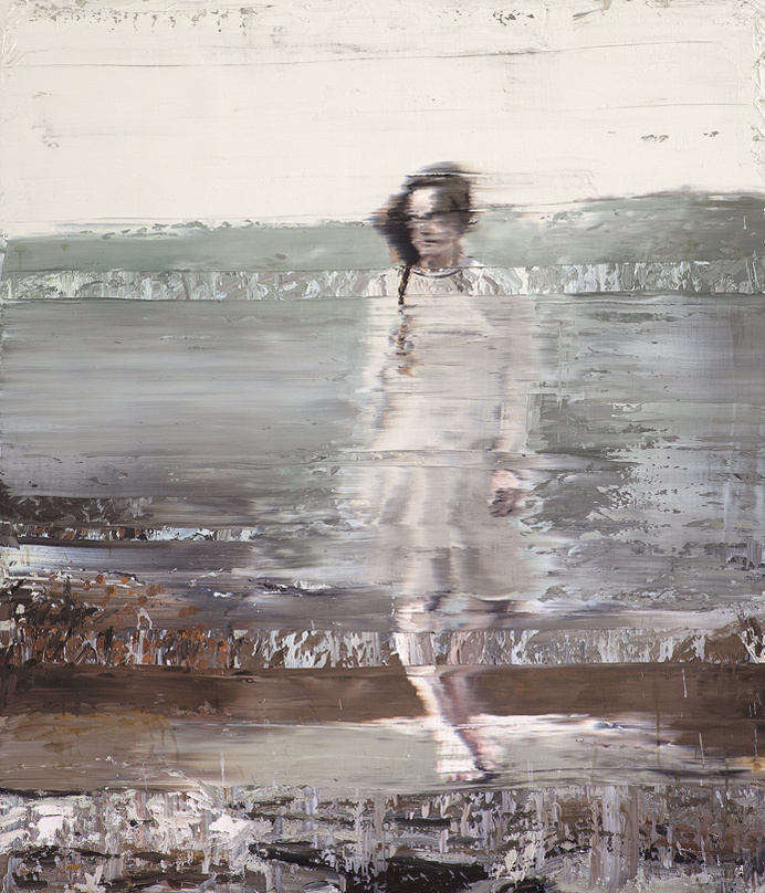 Zurich based painter Andy Denzler sees the world differently from you and I. His paintings resemble old, distorted memories. #fragmented #painting #art
