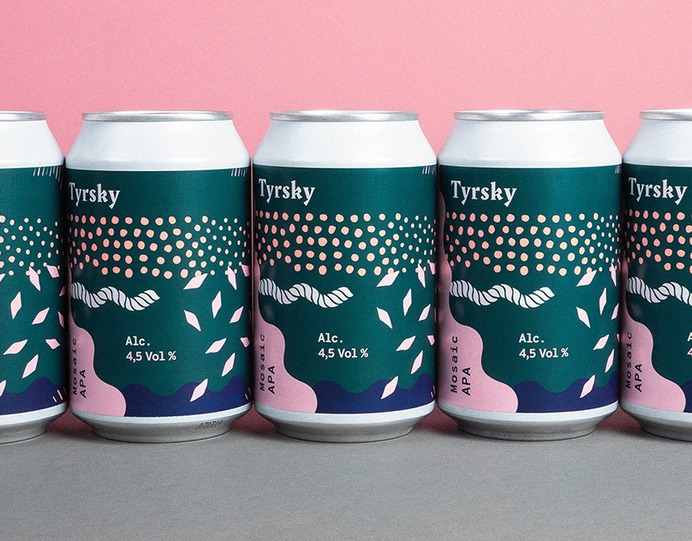 Tyrsky craft beer packaging by designer Joonas Jansson