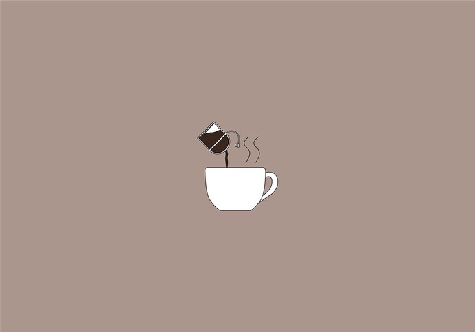 Minimal design Espresso machine -Take out espresso in a capsule