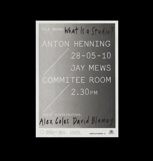 File Under #poster #typography