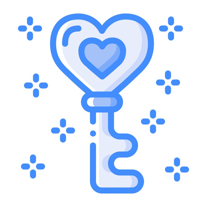 See more icon inspiration related to key, love and romance, Tools and utensils, valentines day, heart shaped, romantic, heart shape, padlock and love on Flaticon.