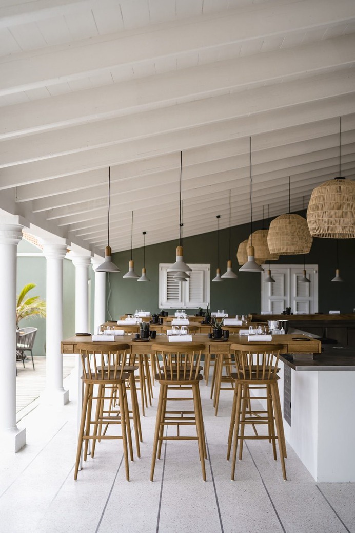 A Historic Manor House is Transformed into Beach Club