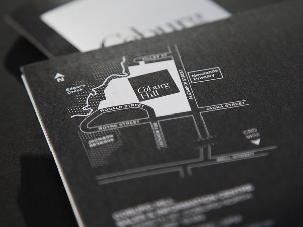 Coburg Hill #cosmopolitan #property #hill #black #marque #real #coburg #logo #estate #brochure #satterly