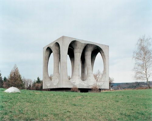 yugoslav monument #concrete #monument #yugoslavia