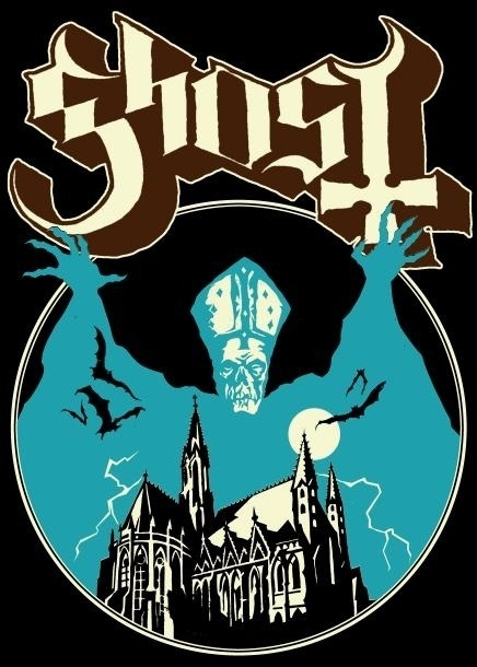 Ghost_poster.jpg (436×610) #album #ghost #apparel #artwork #record #band