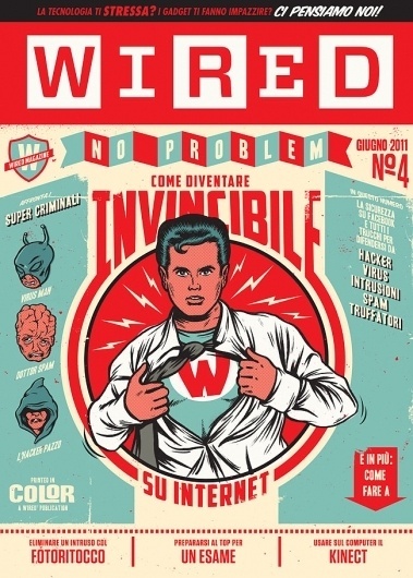 Timbas Type & Logo Dept. #timba #retro #illustration #smits #wired #editorial